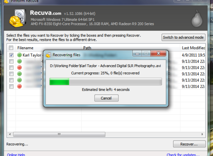 Need to Recover a Deleted File?