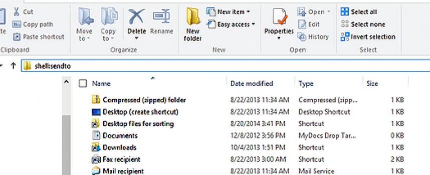 You Can Easily Change Your PC’s Send To Options