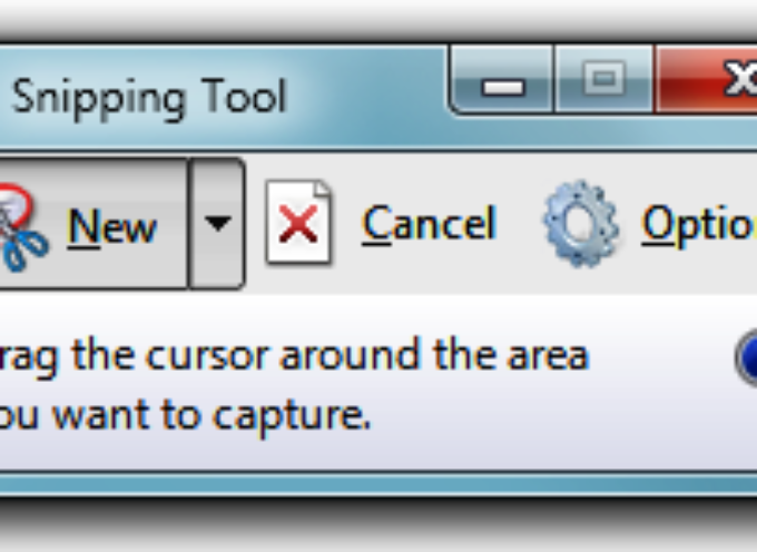 Use the Snipping Tool !
